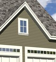 Garage Dormer Window - TodaysPlans.com