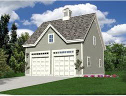 2 Car Coach House Design - TodaysPlans.com