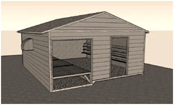 Free Poultry Barn Plans from the Canada Plan Service