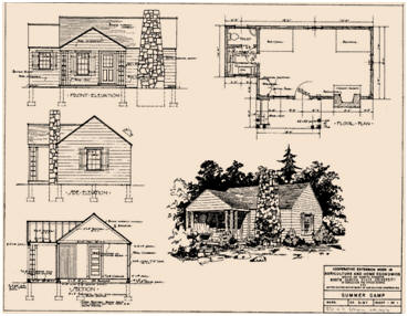 Free Cabin Designs from North Dakota State University Agricultural Extension Service