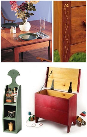 Free DIY Country Style Furniture Project Plans from Popular Woodworking Magazine