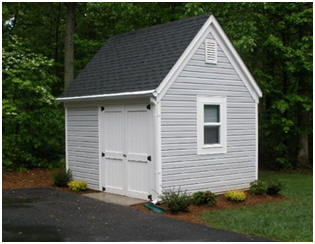 Read all about the free 10'x12' and 10'x14 shed plans at TodaysPlans/com
