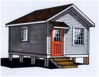 Free Cottage or Cabin Plans from SmallShelters.com