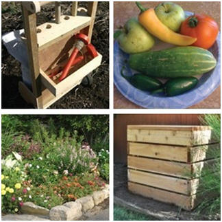 Free, Do It Yourself Garden Project Plans from ExtremeHowTo.com