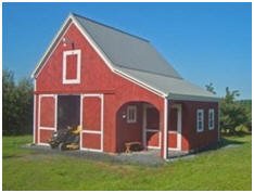 Mini Pole Barn Building Plans by Don Berg