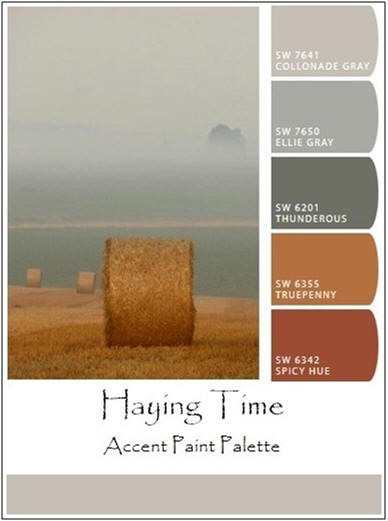Haying Time: How to Create Wall and Accent Paint Palettes from Your Photos